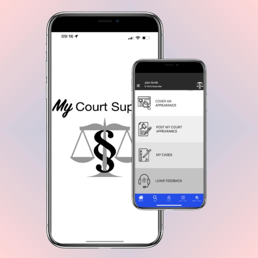 My Court Support app screenshot